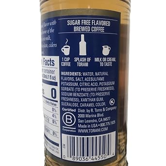 Torani S.F Salted Caramel 375ml