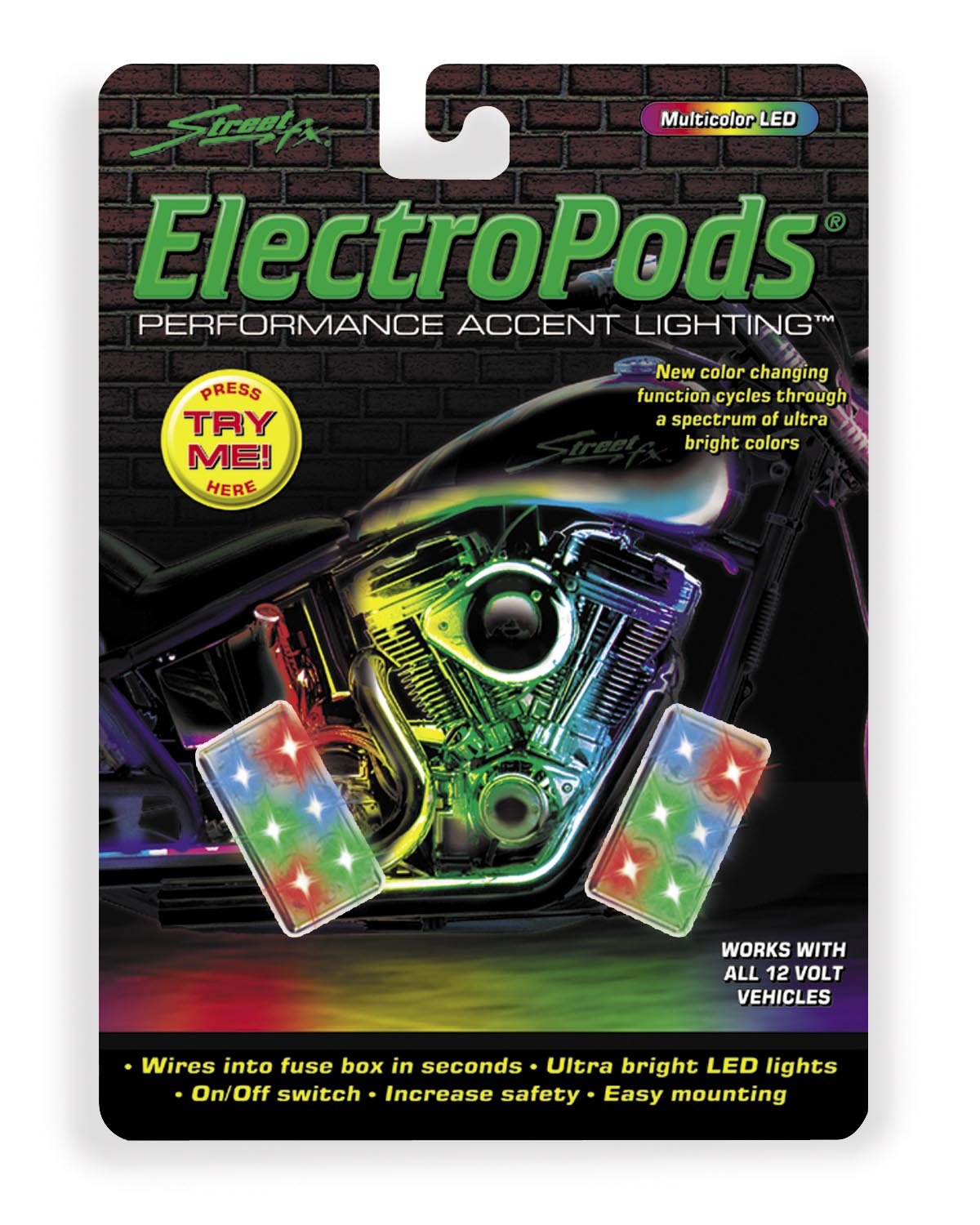 Street FX Multi-Color Electropods 1041907