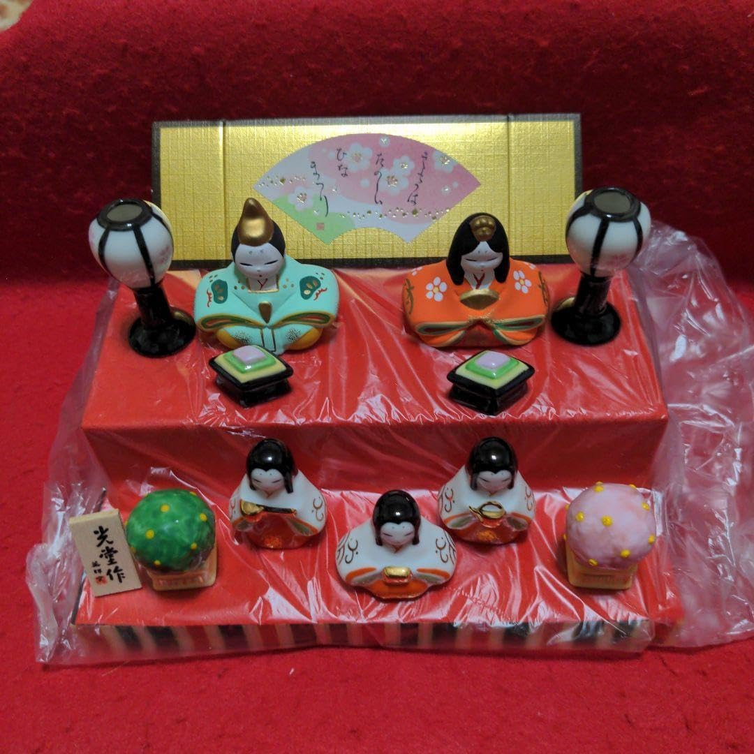 薬師堂 彩絵てまり雛 段飾り お雛様 ひな祭り