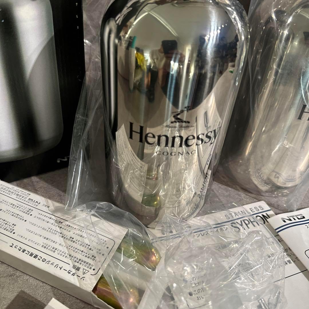 NTGステンレスサイホン× Hennessy CMGNACコラボ2セット 新品！NTG
