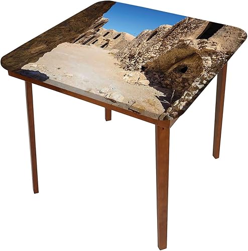 Miniatura 3 de Manteles de galaxia, uno de los juegos abandonados de la película Túnez, funda elástica para mesa del desierto, se adapta a mesas de 40 x 40