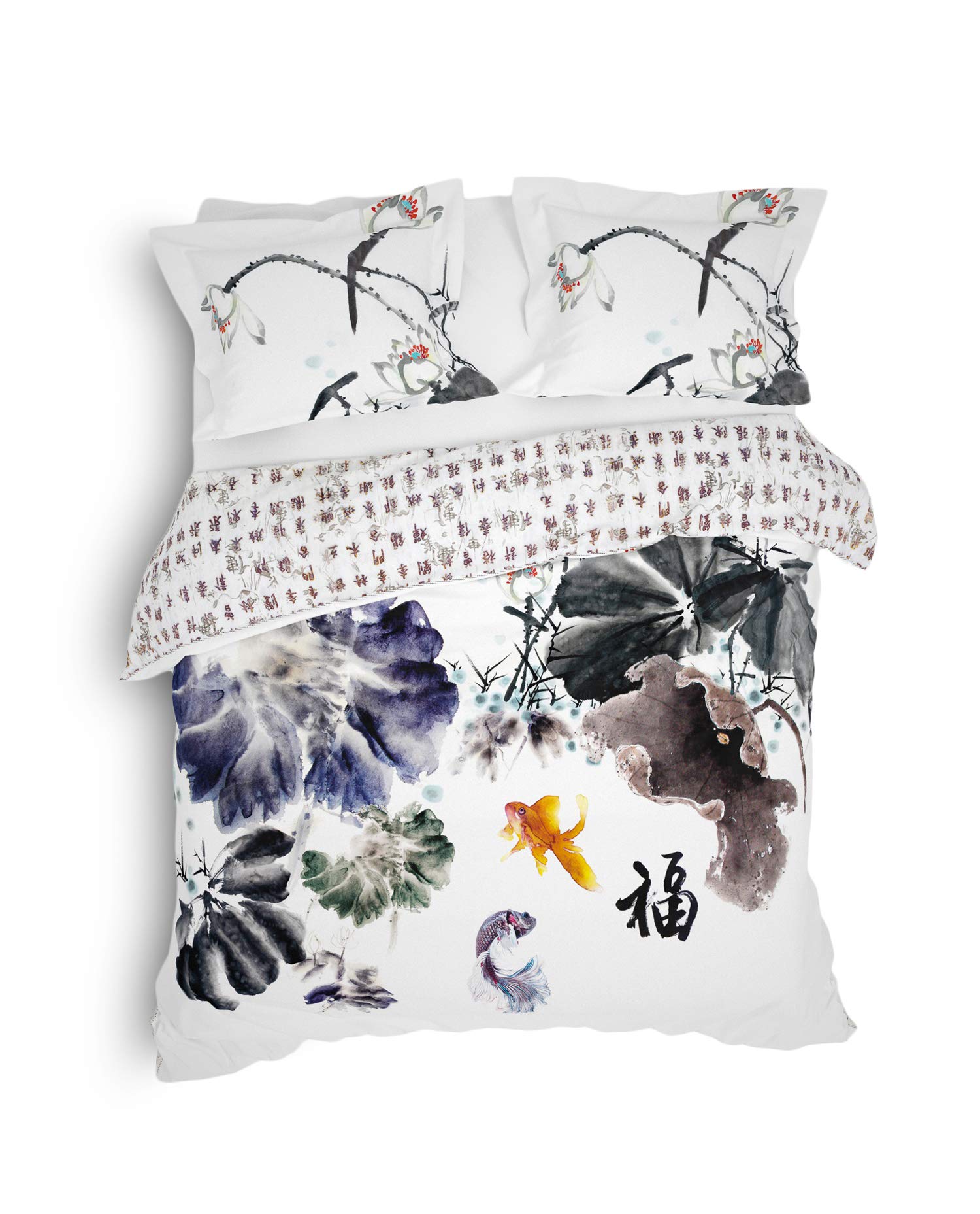 Heckett Lane Nakita 260 Insignia Duvet Cover Blue