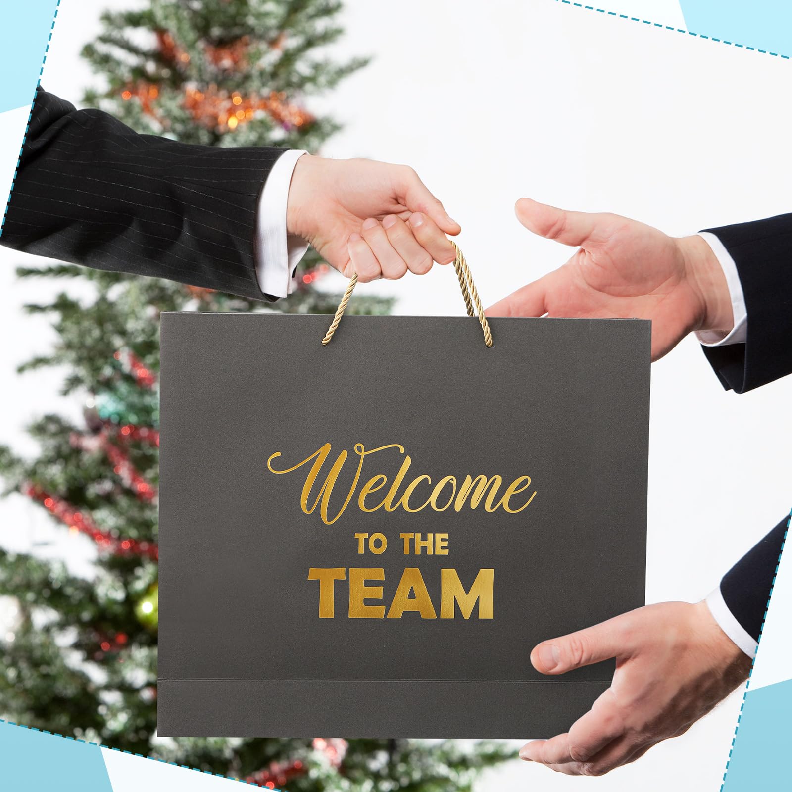 Thenshop Juego de regalo de bienvenida al equipo para nuevos empleados, cuaderno, bolígrafo y vaso, set de regalo de agradecimiento para empleados nuevos empleados (gris)