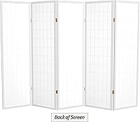 Vista 23 de Red Lantern WP60-WHT-4P Pantalla plegable, 4 paneles, color blanco