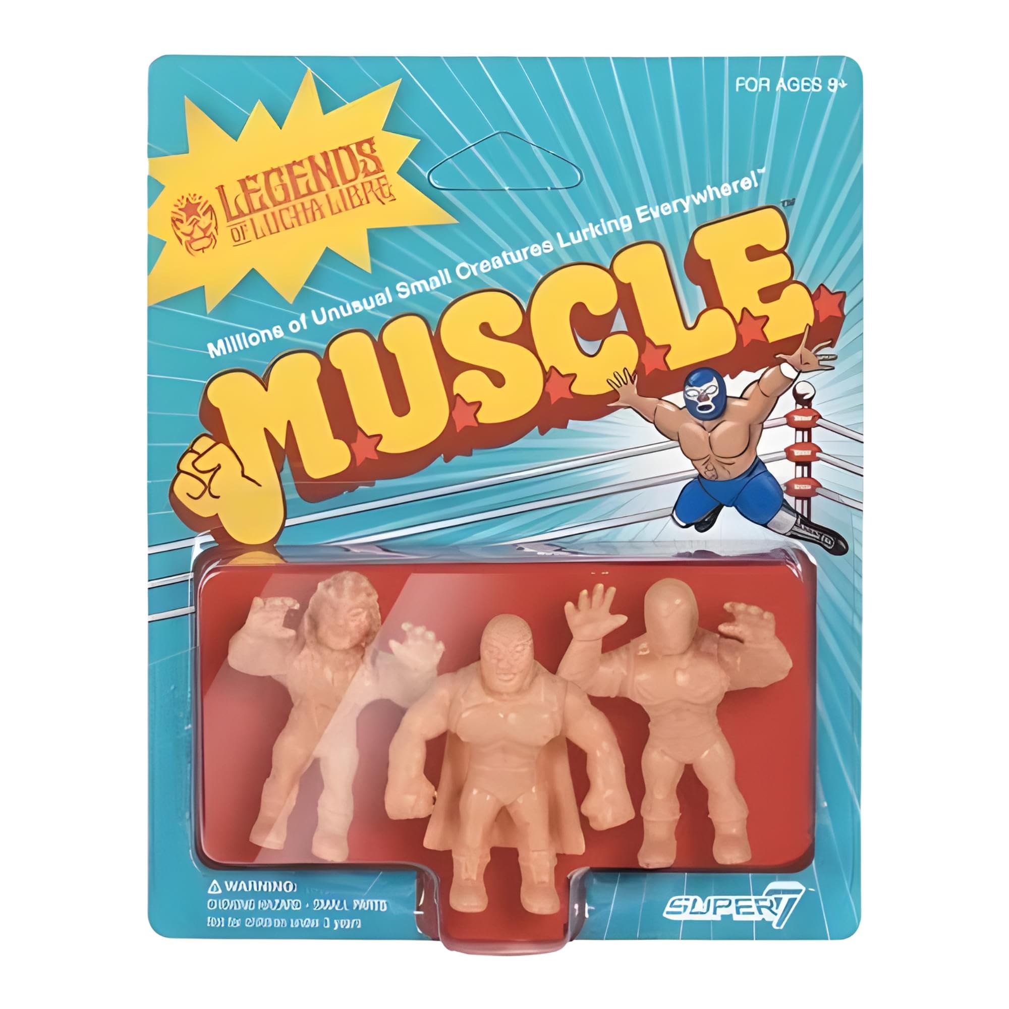 Amazon.com: Super7 Legends of Lucha Libre M.U.S.C.L.E. Mini-Figure