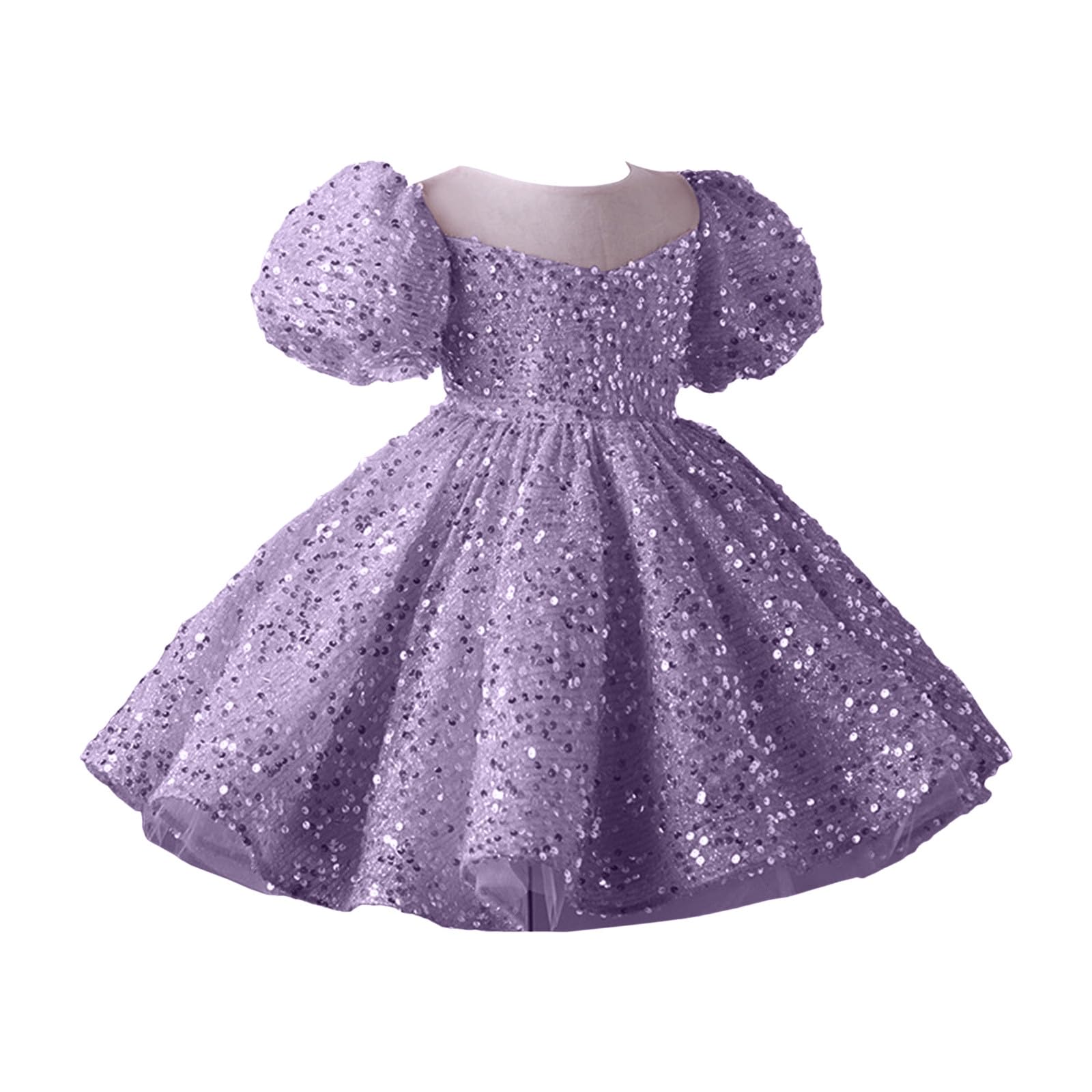 Elegant Kleider Mädchen Festlich Rundhals Langarm Karneval Fasching Prinzessin Partykleider Mädchen Festival Freizeit Locker Lässig Bequeme