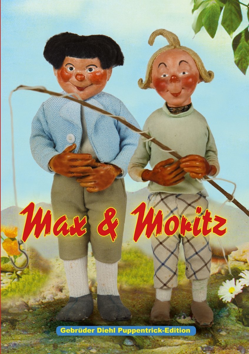 Película en DVD Max & Moritz con Die Wichtelmänner edición importada de Alemania