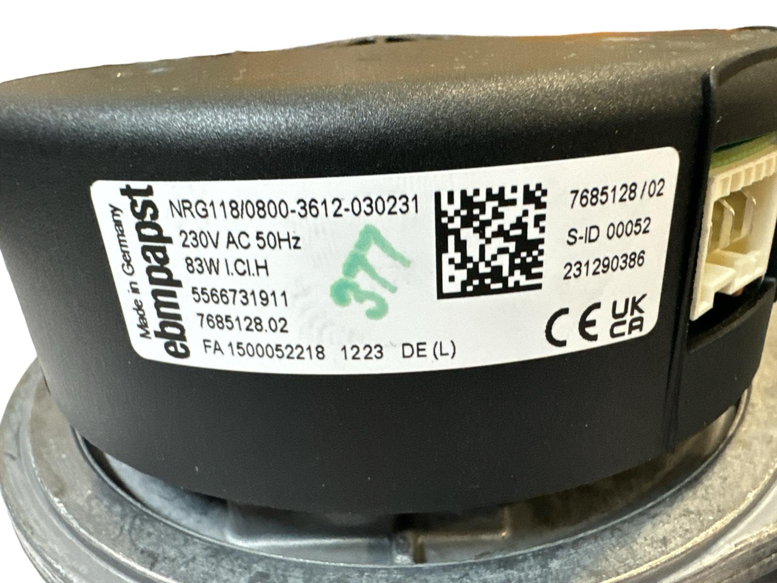 AWB A000037255 EBM PAPST RG130/0800-3612-011111 GEBLÄSE (THERMOMASTER - SZ Handel