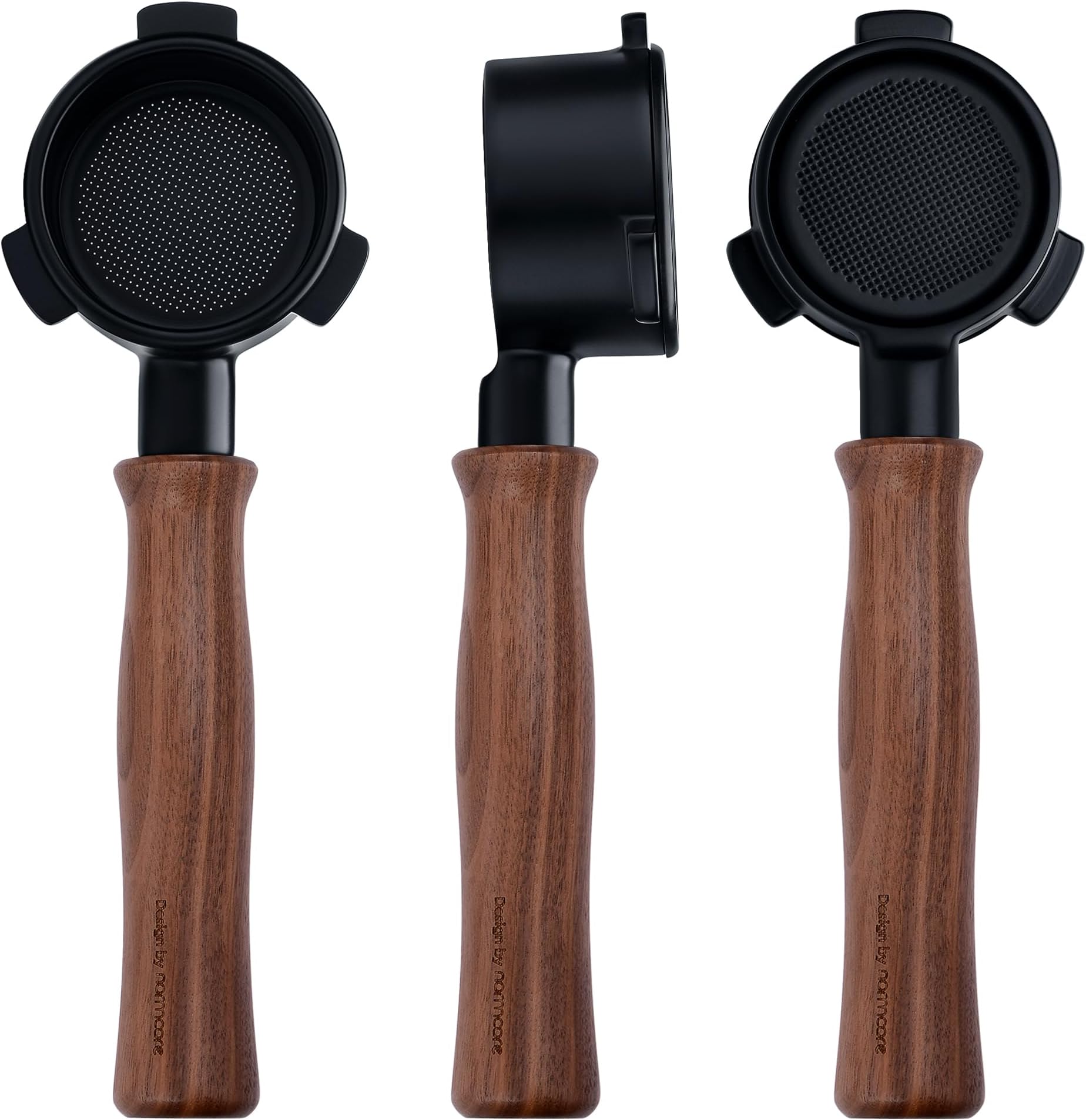 Normcore 54mm Siebträger Ohne Boden - Für Breville Maschinen Mit Walnussgriff