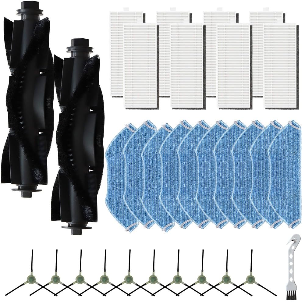 Kit M2 Pro et M2S robot aspirateur résout la perte d'aspiration filtres et brosses