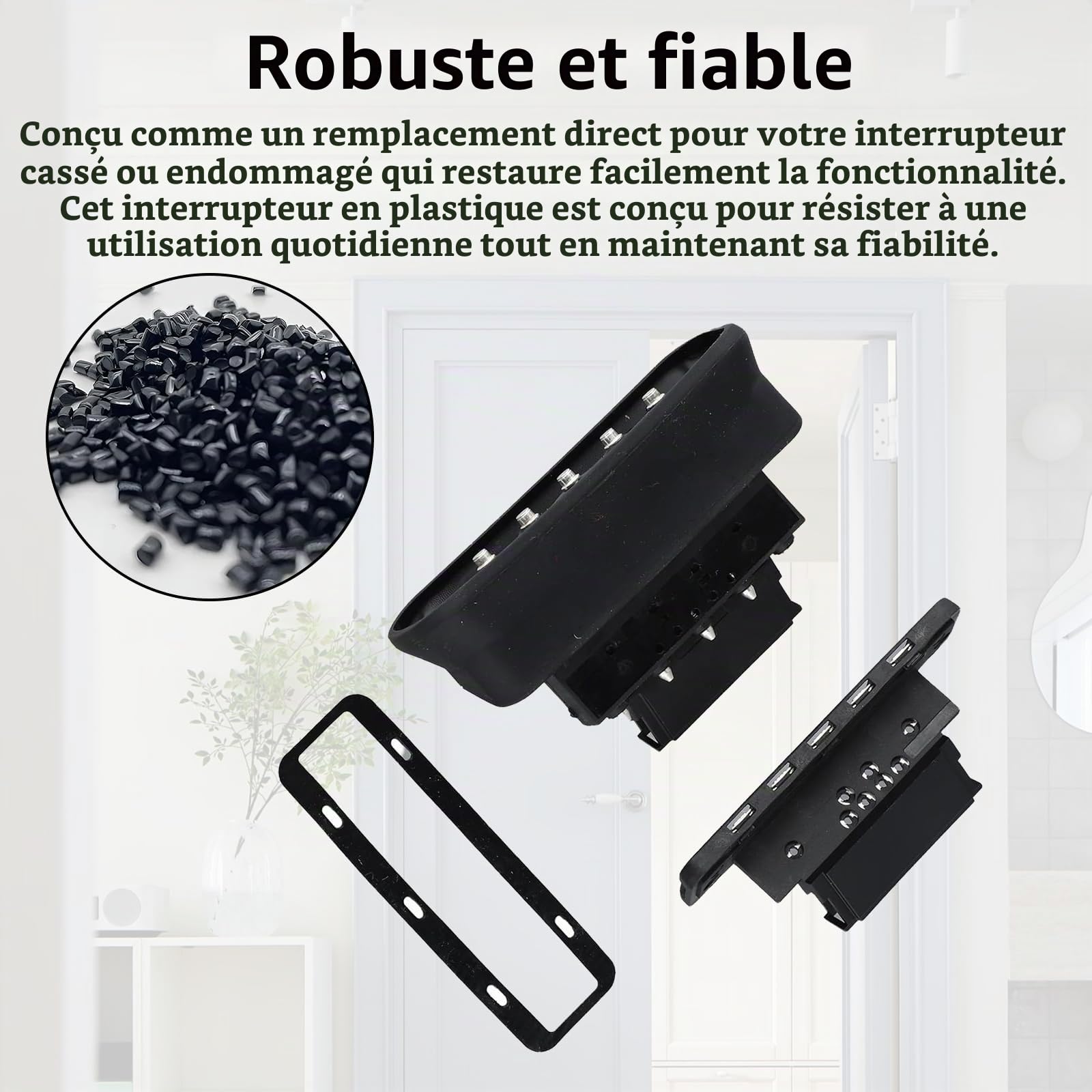 Contacteur De Porte Coulissante 5 Broches, Remplacement Du Connecteur De Porte Pour Classe V/Vito W447, Viano/Vito W639, Marco Polo, Sprinter W907, W910, Oem A9078213000, A6398200654