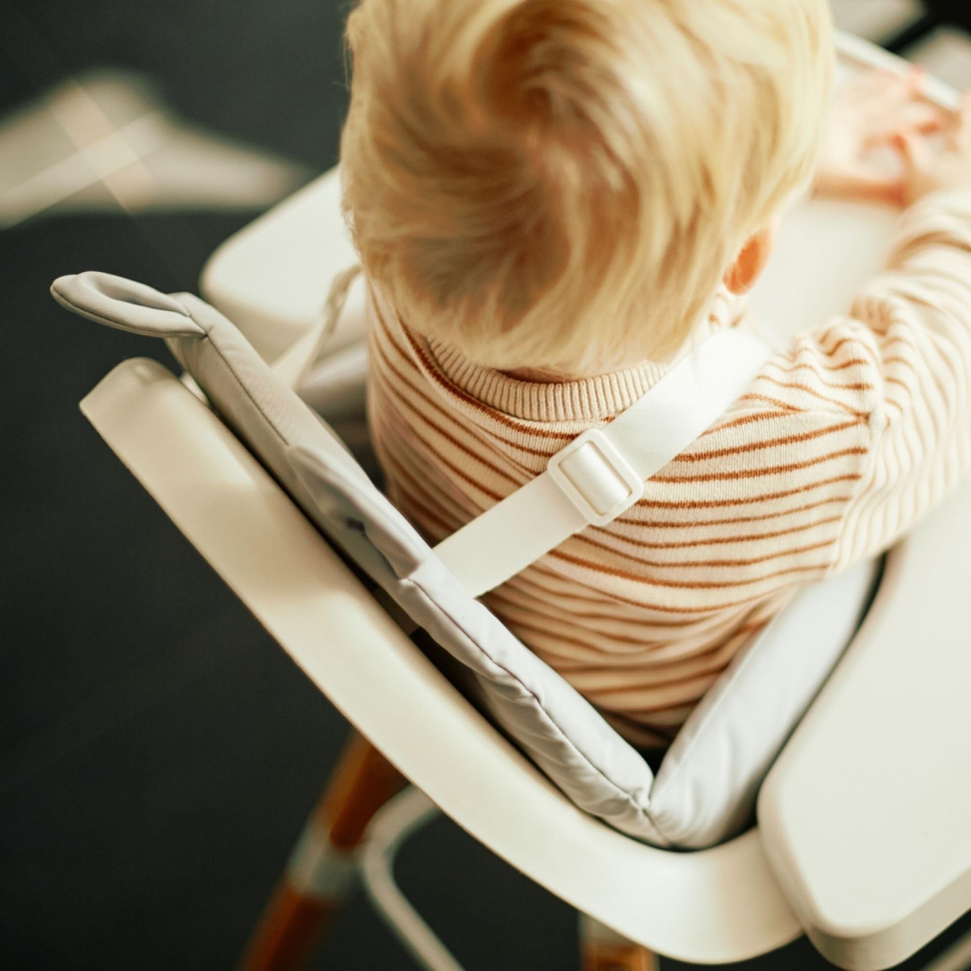 Cuscino per seggiolone idrorepellente Grigio - Childhome