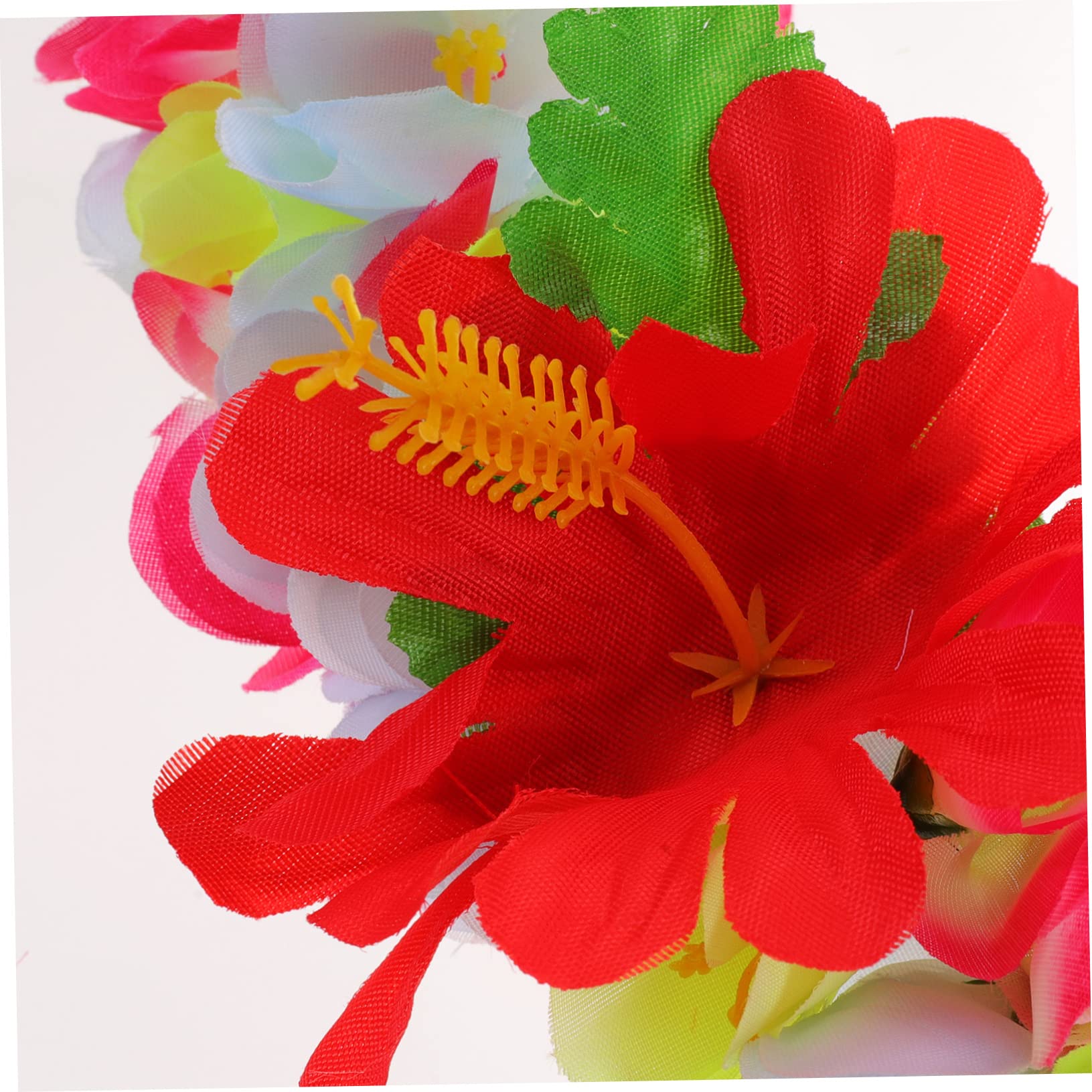 Lurrose 4 Pezzi Di Alta Ghirlanda Di Fiori Decorazioni Hawaiane Decorazioni Per Feste Hawaiane Decorazioni Floreali Forniture Per Feste Hawaiane Posa Collana Ghirlanda Hawaiana