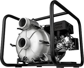 Red Lion 6RLAG-3LTT Gas Powered Trash Pump, 285 GPM, 75 Max. Head, 208cc