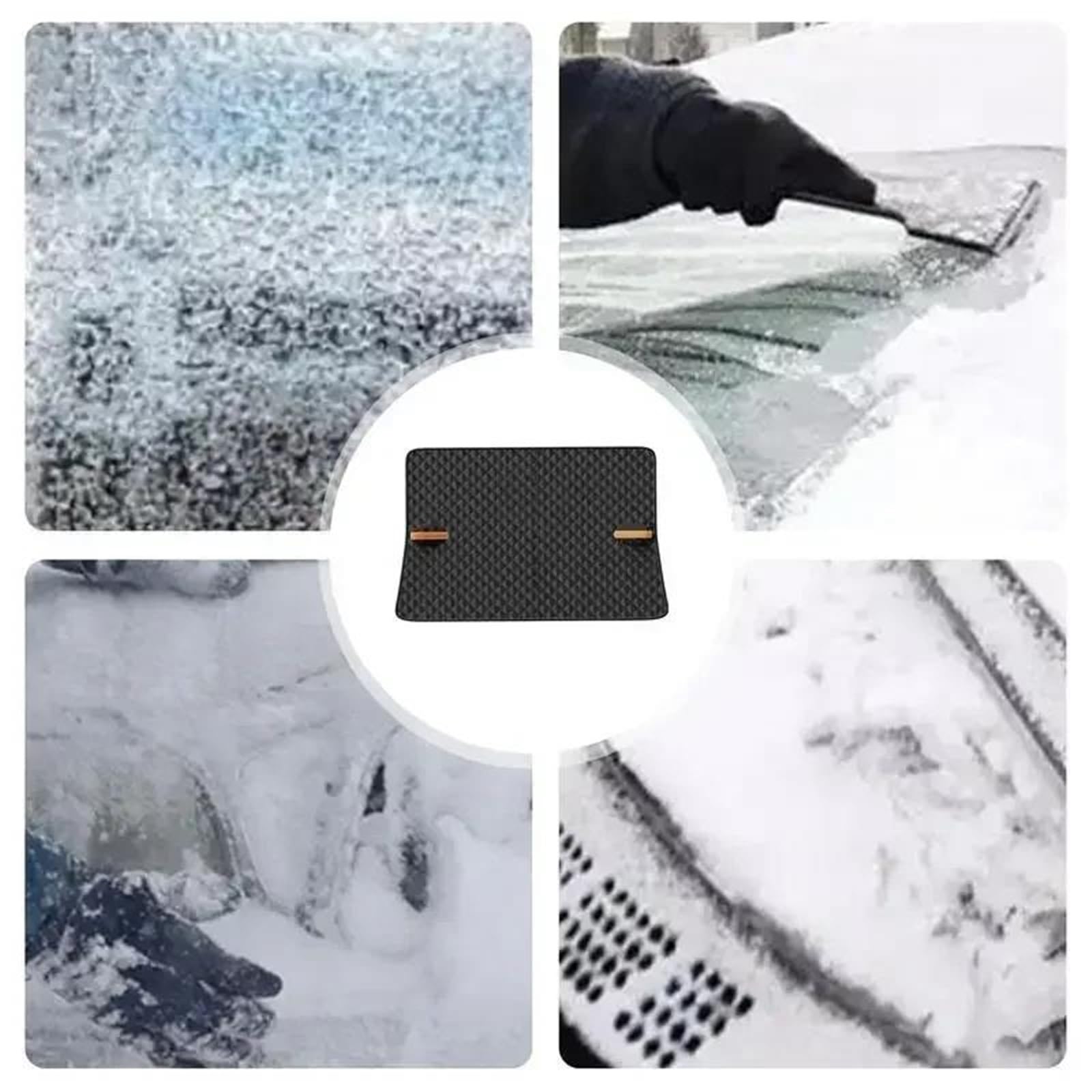 Copertura Parabrezza Inverno Copertura Antineve per Parabrezza Auto per Neve Ghiacciata(Basic Model)