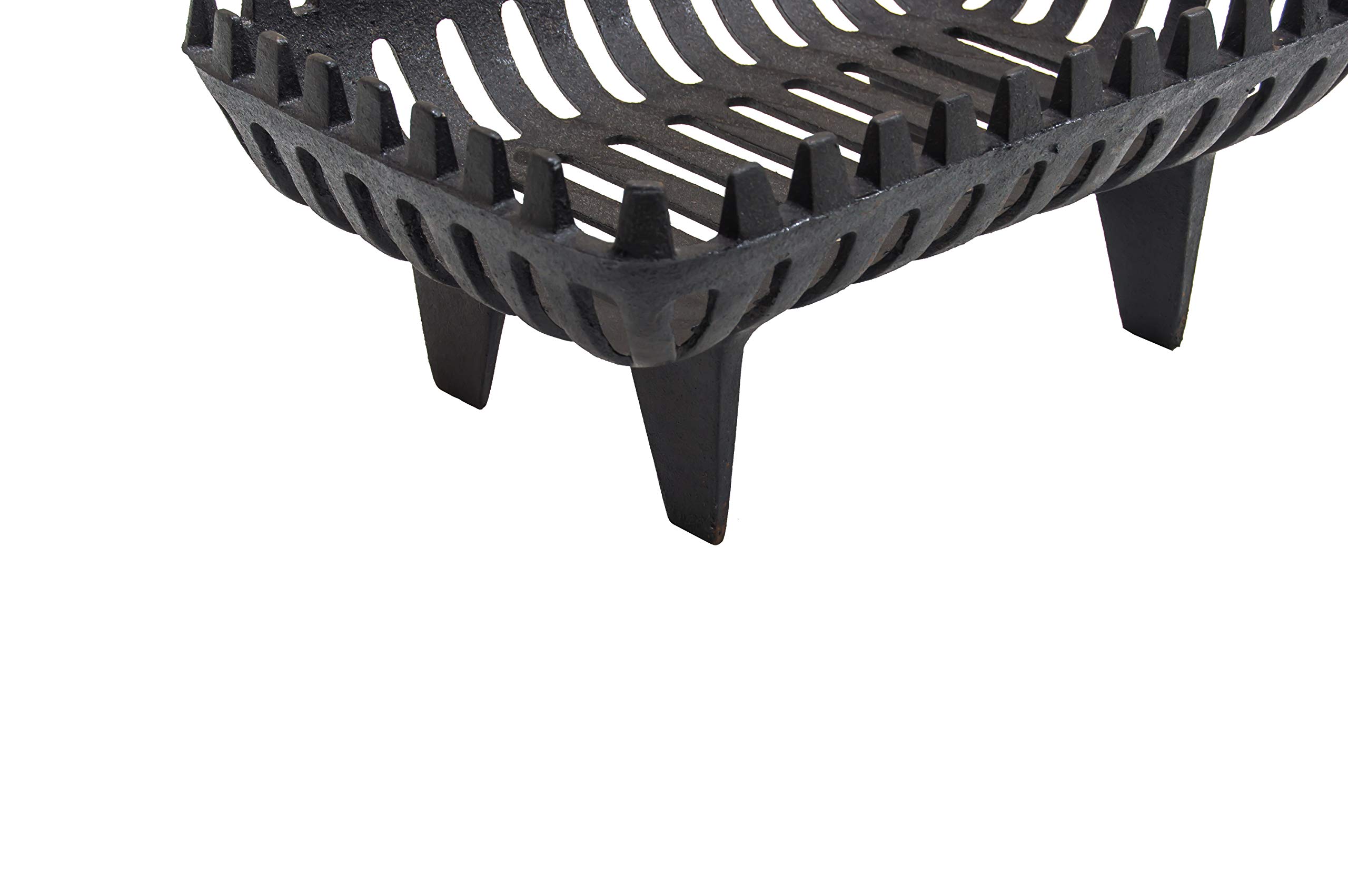 Fire Vida - Cestino per tronchi in ghisa, misura piccola, 45 cm