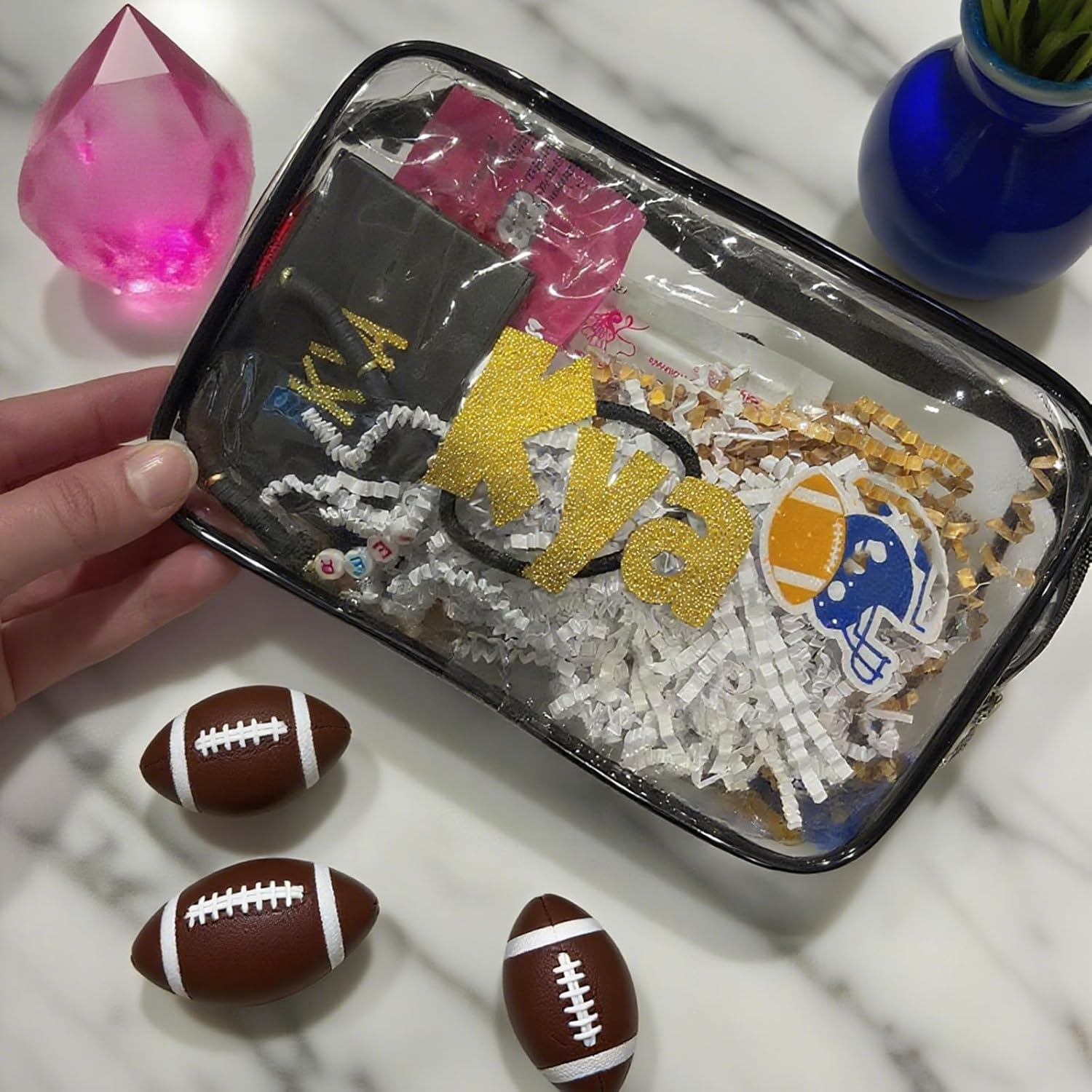 120 Pcs Clear Makeup Bags Bulk Tsa Approved Toiletry Bag for Travel Transparent Cosmetic Bag PVC Waterproof Travel Small Pouches with Zipper for Men and Women (Black) - Image 4