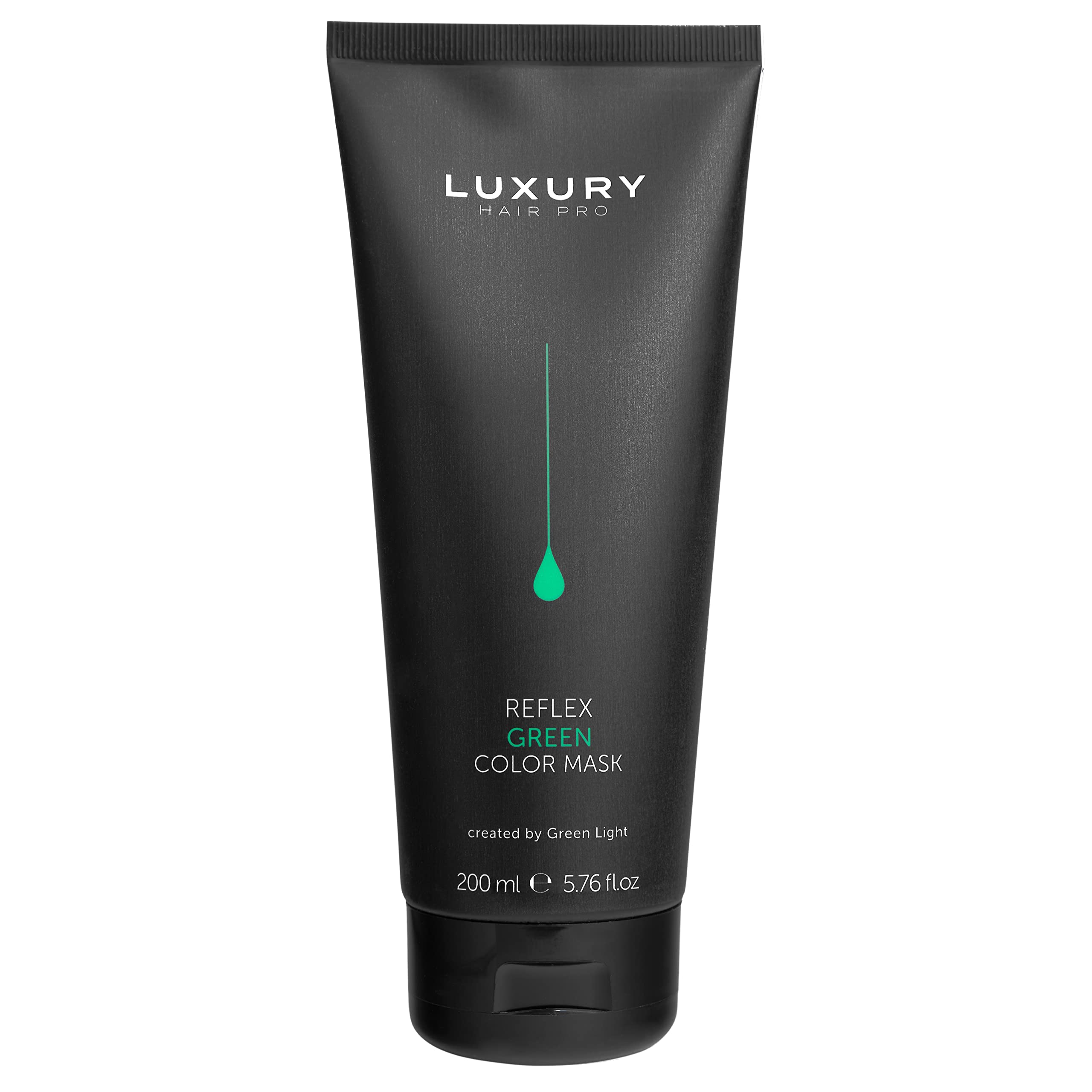 Luxury Reflex Color Mask 200ml - Green, 200 ml (Pack of 1)