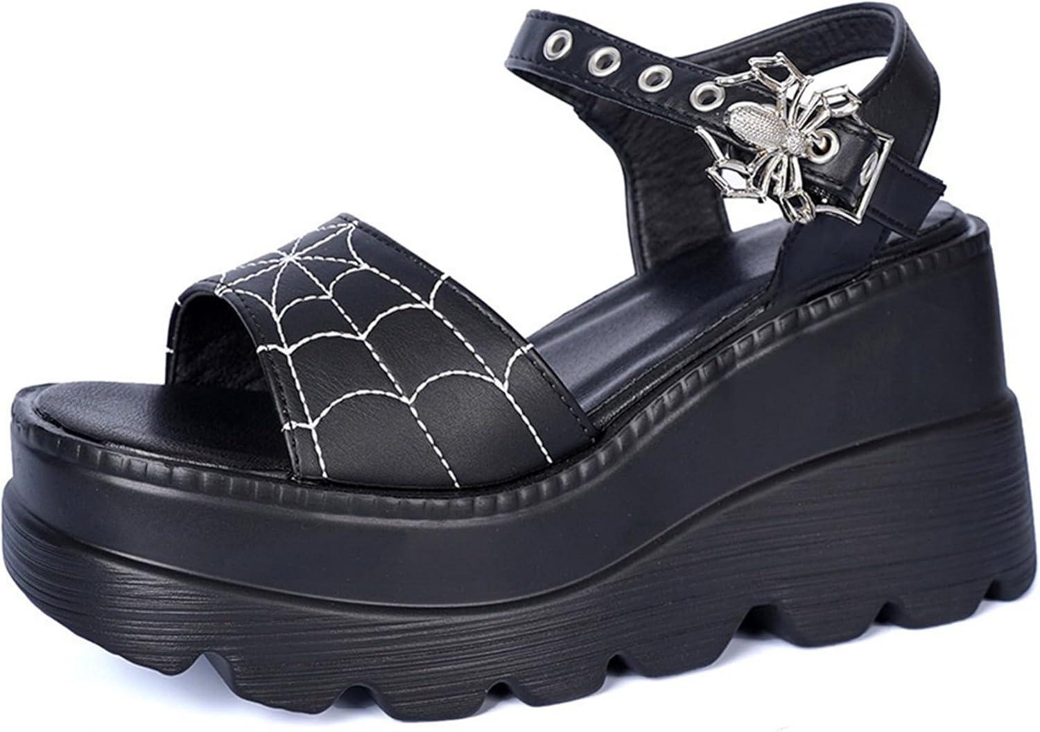 Gothniero Women Platform Sandals - Chunky Wedge Heel