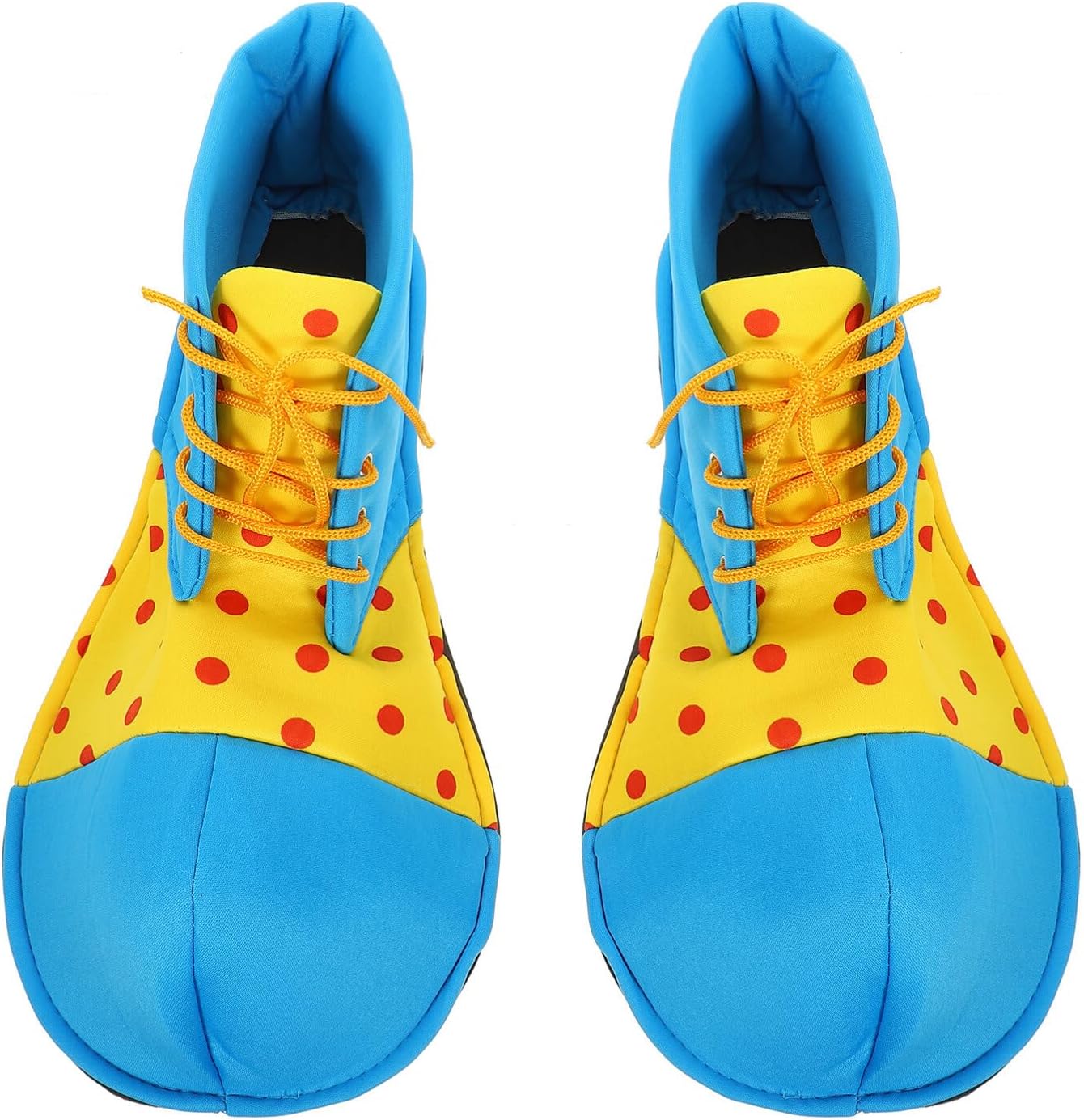 Abaodam 1 Pair Clown Shoes Large Rainbow Halloween Unisex Clown Shoes Props for Carnival Halloween Cosplay Party