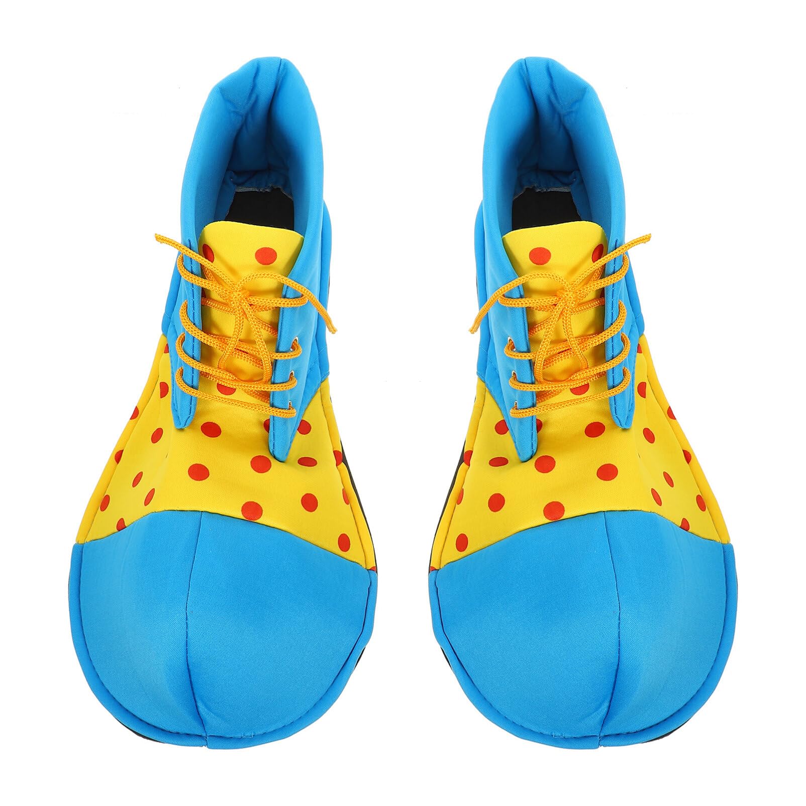 ABOOFAN Clownschuhe – Gepunktet, Gelb-blau, Lustige Cosplay Schuhe Für Halloween, Erwachsene & Kinder ABOOFAN Clownschuhe – Gepunktet, Gelb-blau, Lustige Cosplay Schuhe Für Halloween, Erwachsene & Kinder