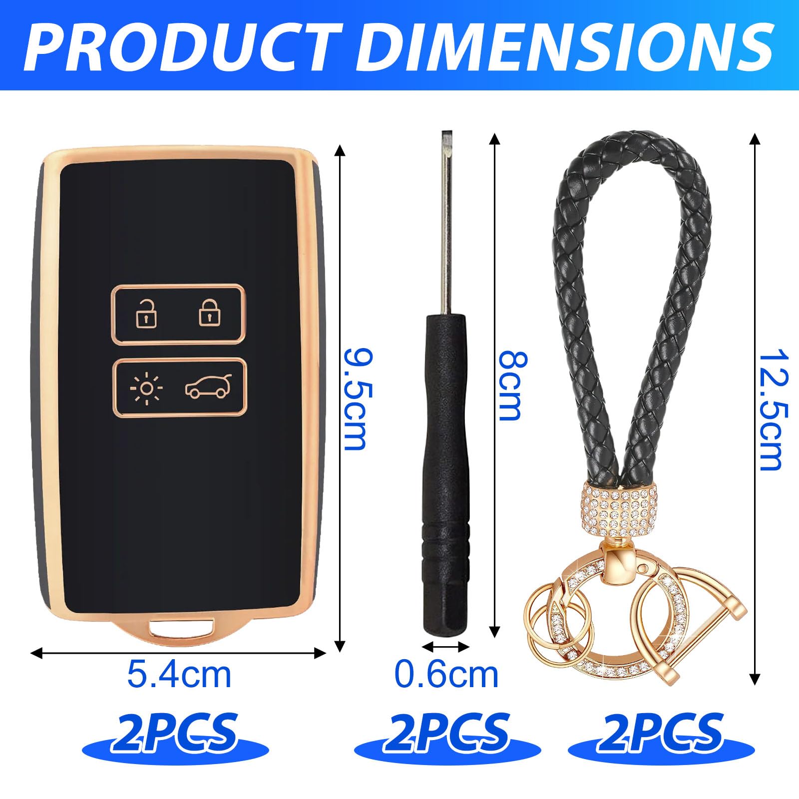 TPU Autoschlüssel Hülle Lila - Kompatibel Mit Renault Arkana Clio Megane Captur