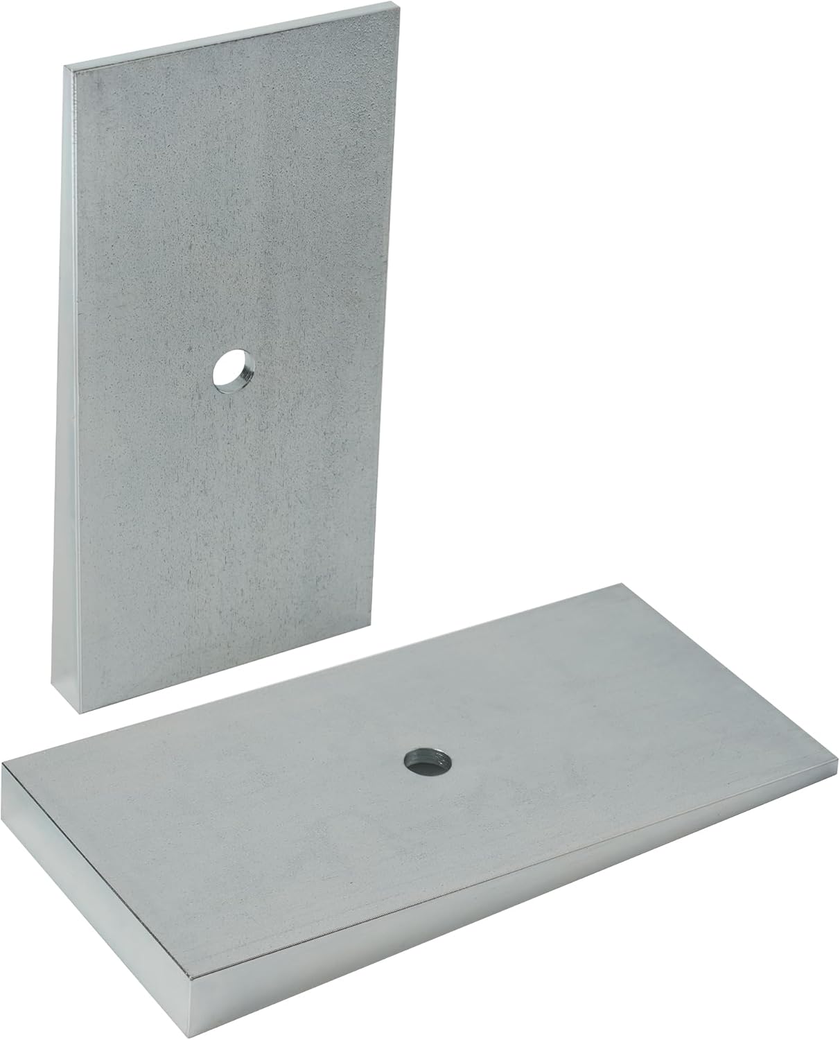 2.5" Wide 4° Degree Steel Leaf Spring Shims 800061 2PCS (Silver)