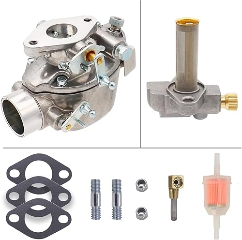 NENKUTEN Carburador para Ford 501 601 701 4 Cyl y válvula de cierre de combustible 311292 738522