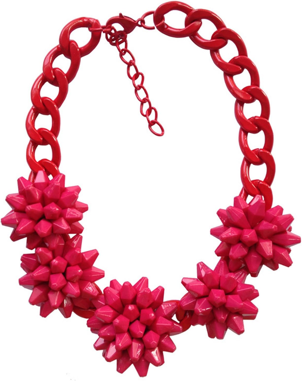 Uwant New Design Jewelry Vintage Elegant Retro Fashion Necklace - Red