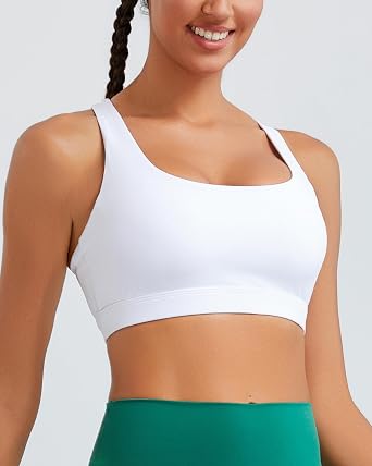 RUNNING GIRL Sports Bras Women High Support Adjustable Straps Sewn in Pads