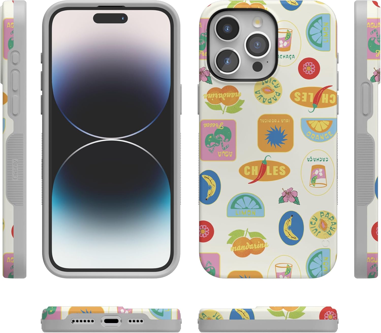 Casely iPhone 15 Pro Case | Stuck in Paradise | Dippin' Daisy's Tropical Vacation | Bold Protective Design | Compatible with MagSafe - Image 7
