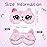 Geyoga 3 Pieces Sleep Mask for Kids, Girls Plush Sleeping Eye Cover Soft Eye Blindfold Cover Animal Shade for Kids(Colorful,Cat, Bear, Panda Style)