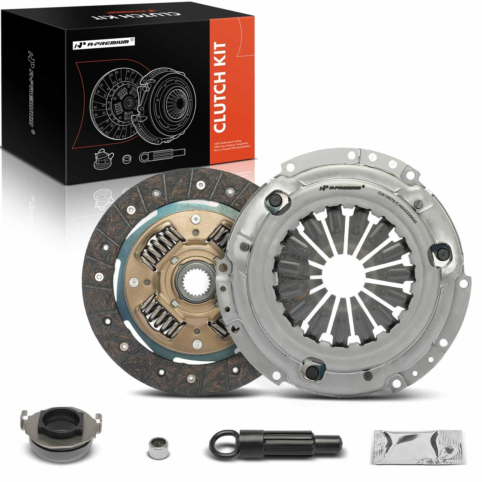 A-Premium Transmission Clutch Kit Set Compatible with Mazda MX-5 Miata 2006-2015 2.0L, 5 Speed Transmission