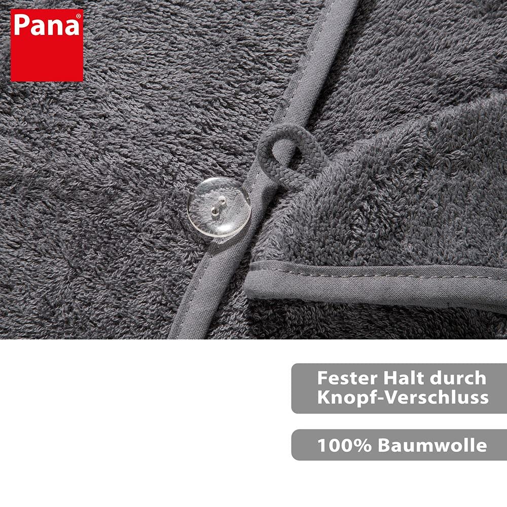 PARAH Turbante Asciugacapelli Donna in 100% Cotone Naturale – Nido d'Ape Jacquard con Bottoni – Asciugamano Capelli Extra Morbido e Super Assorbente