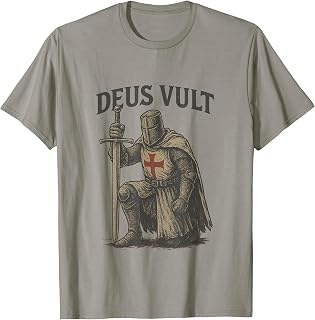 Deus Vult – Minimalist Latin Word for History 001 T-Shirt