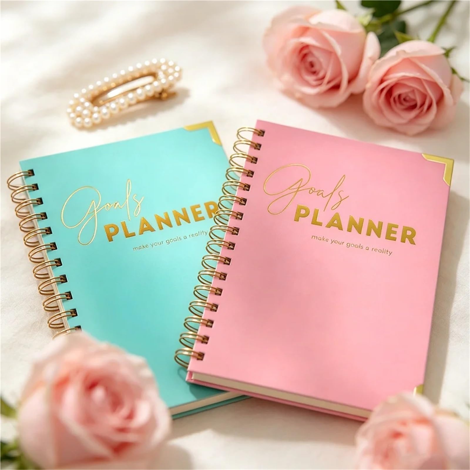 Fixation d'objectifs Cahier à spirale