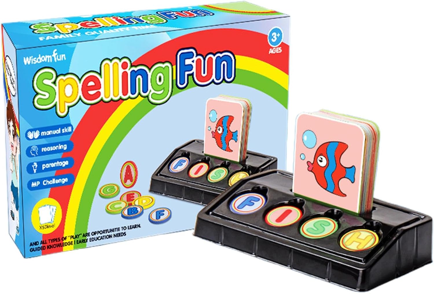 Matching Letter Game, Alphabet Learning Toys, Reading Cards For Kids, Spelling Games For Preschool, kleuterschool Educational Games, Early Literacy Activities, Letter Recognition Game, Cognitive