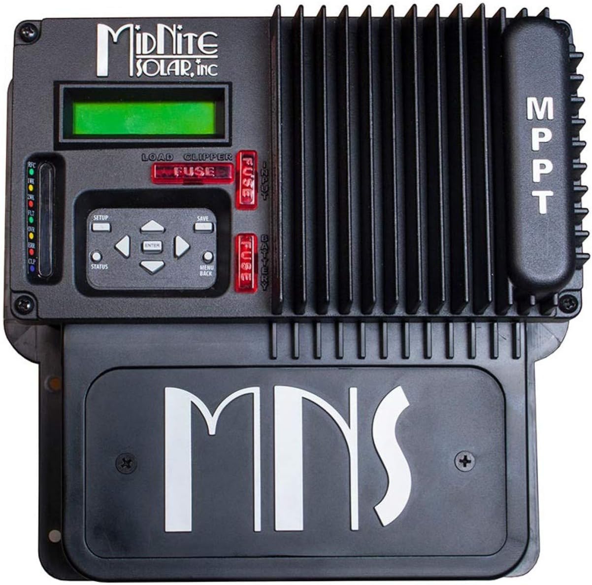MNKID-B MPPT Charge Controller 30A in Black