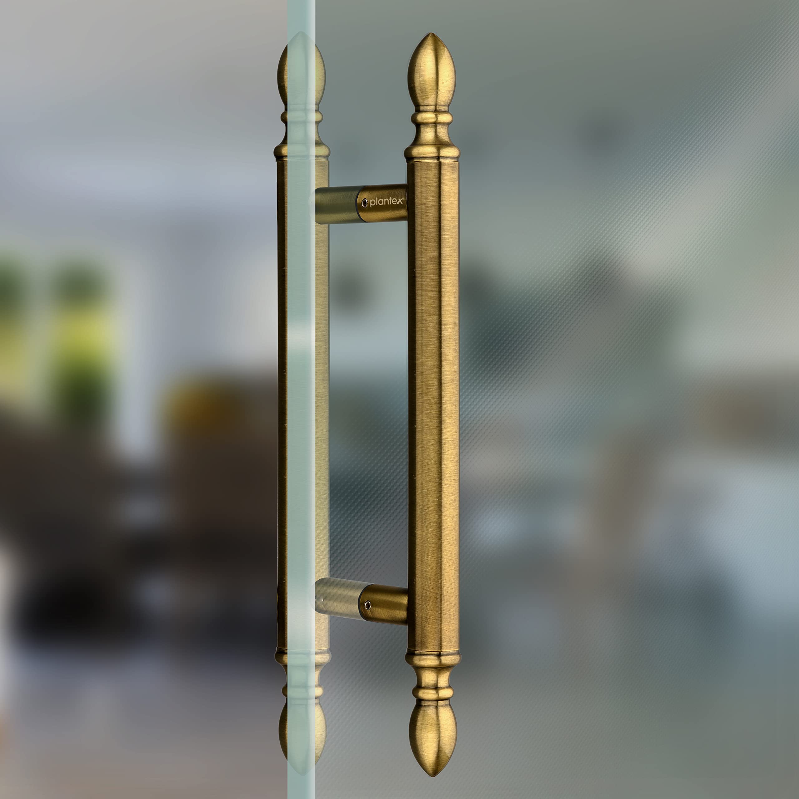 Plantex Altros Main Door Handle/14 Inch Door Handle for Main Door/Pull Push Antique Door Handle/Home & Door Decor/3 Years Warranty Pack of 1 (106, Brass Antique Finish) — Amazon image 6