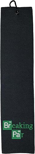 Miniatura 2 de Toalla de golf Breaking Par - Regalos divertidos de golf - Accesorios para bolsas de golf - Toallas de golf divertidas bordadas