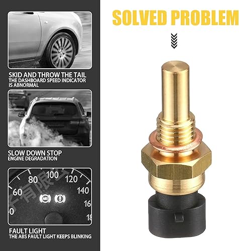 Miniatura 5 de Pack-1 Sensor de temperatura del agua del automóvil, piezas de repuesto 15404280 12191170 60811520 12608814, accesorios de sensor de temperatura ECT