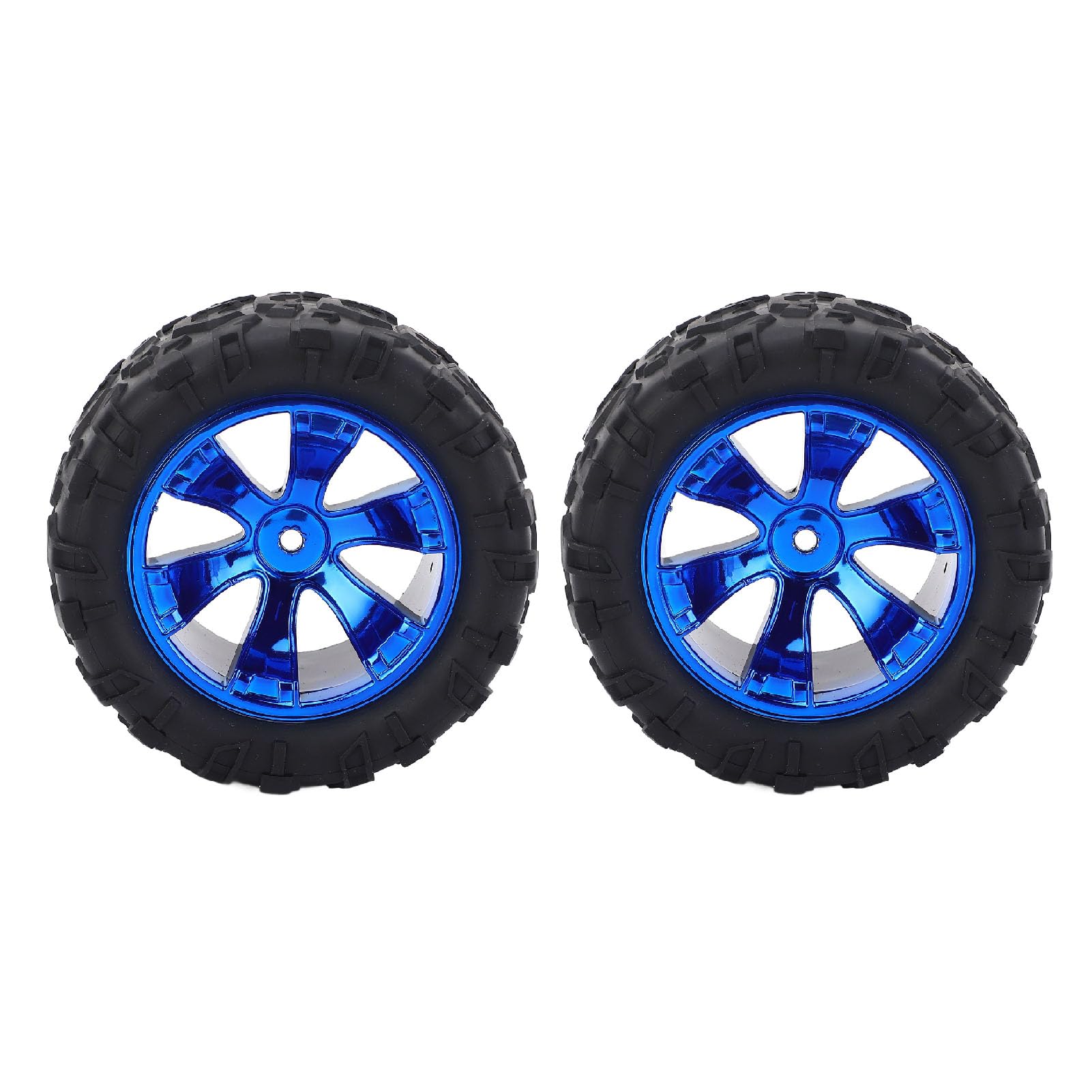 2PCS RC Koło Opony, Gumowe Opony Oponowe Plastikowe Piasty kół Odporne na Zamiennik Opony dla 1:12 RC Car 144018 3000