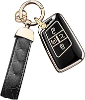 Vista 8 de Llavero con funda para llavero Volkswagen compatible con Volkswagen Atlas 2018-2022, Blanco marfil., 5 Botones