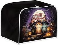 Vista 283 de Marbling Butterfly Print 2 Slice Toaster Dust Cover, Kitchen Small Appliance, Anti Dust and Fingerprint Bread Machine Cover