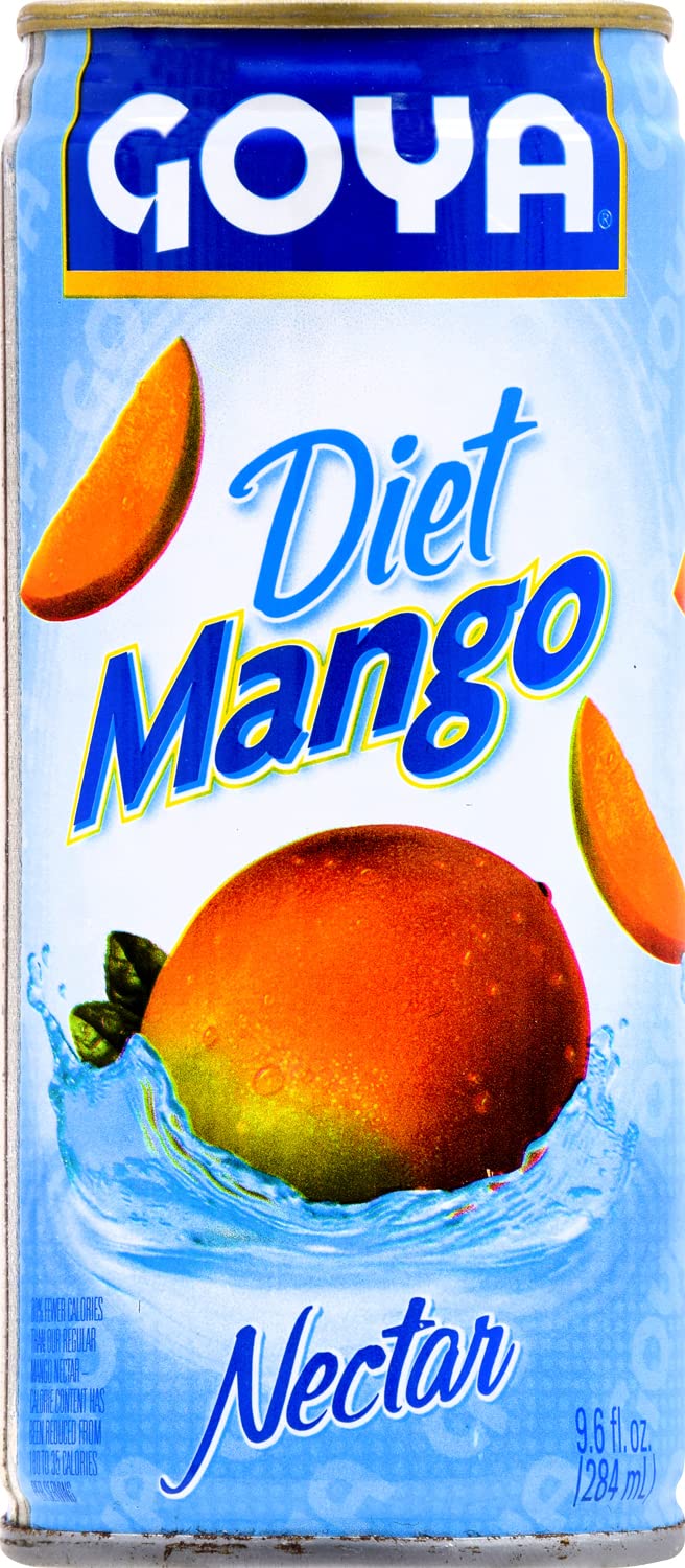 Goya Foods Diet Mango Nectar, 9.6 Fl Oz (Pack of 24)