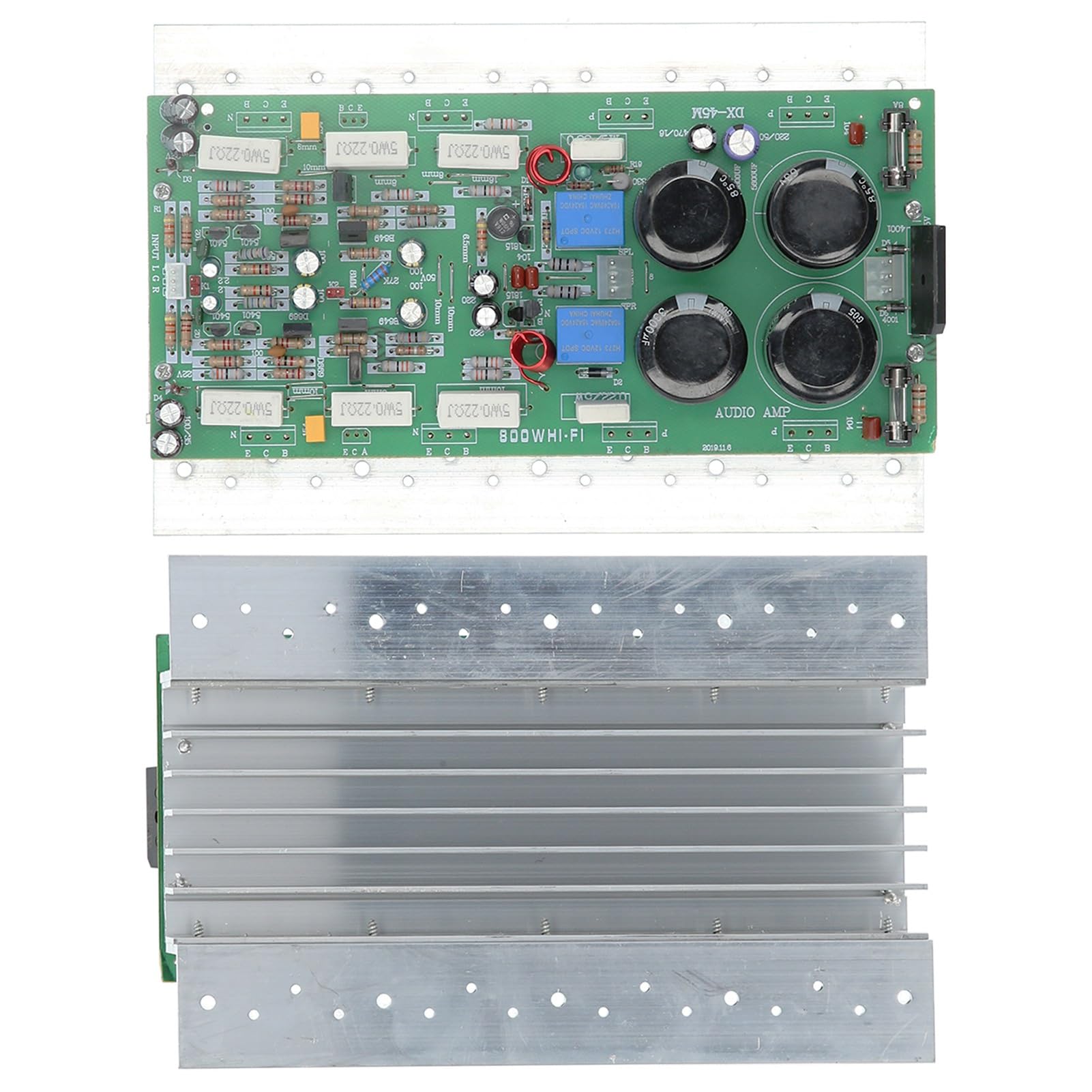 Mini Modulo Amplificatore Audio Ad Alta Potenza a Doppio Canale per Uso Domestico e in Studio, Circuito Stampato Durevole, Prestazioni Efficienti