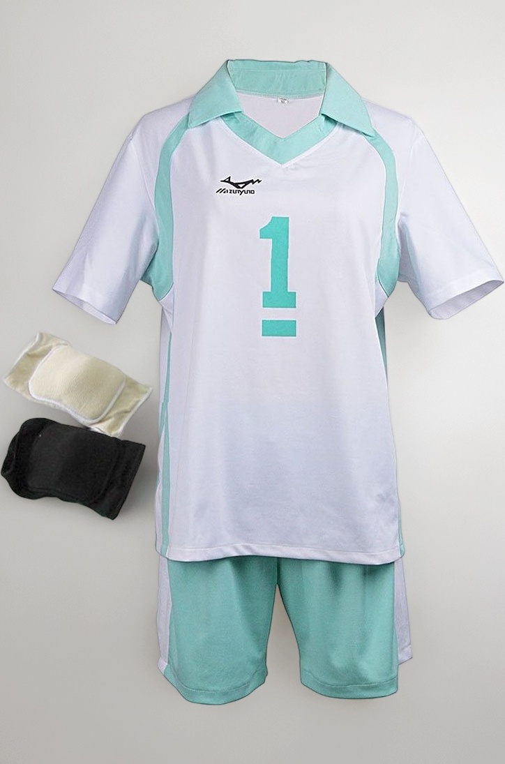 Oikawa Cosplay Toru Aoba Johsai Jersey Uniform Shirt Costume