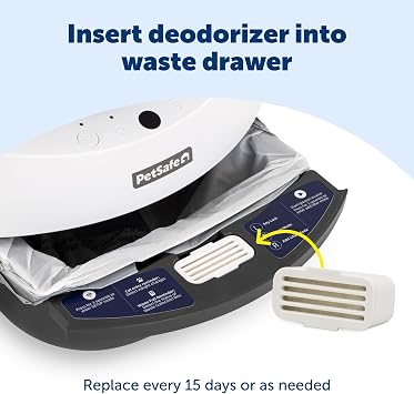 PetSafe ScoopFree SmartSpin Automatic Self Cleaning Cat Litter Box Deodorizers Enjoy Up to One Month of Better Odor Control with ScoopFree SmartSpin Self-Cleaning Litter Box (2-pack)