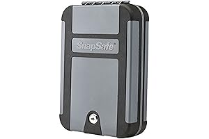 SnapSafe Treklite Gun Safe | Lock Box with TSA Combination Lock
