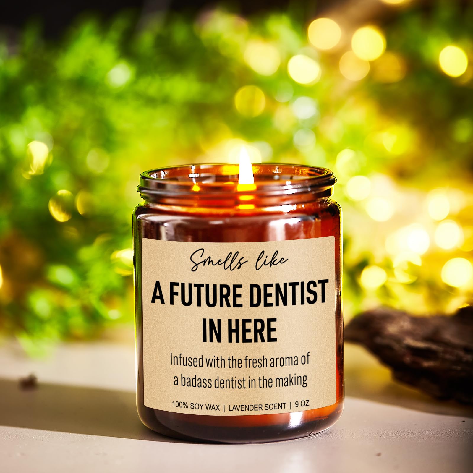Younift Przyszła świeca dentystyczna, prezenty dla higienistki dentystycznej, prezenty dla dentystów, prezenty do higieny jamy ustnej, prezenty na ukończenie szkoły dentystycznej, prezenty dla